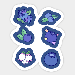 Blueberries! Sticker